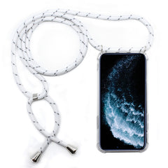 Four-Corner Anti-Fall Trasparent TPU Mobile Phone Case With Lanyard for iPhone, For iPhone 11 Pro, For iPhone 11