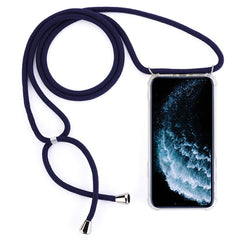 Transparente TPU-Handyhülle mit vier Ecken und Schutz gegen Fallen mit Trageband für iPhone, iPhone 11 Pro, iPhone 11