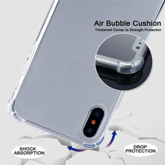 Four-Corner Anti-Fall Trasparent TPU Mobile Phone Case With Lanyard for iPhone, For iPhone 11