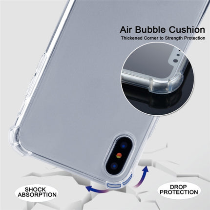 Four-Corner Anti-Fall Trasparent TPU Mobile Phone Case With Lanyard for iPhone, For iPhone 11 Pro Max