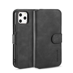 DG.MING Retro Oil Side Horizontal Flip Case with Holder & Card Slots & Wallet for iPhone, For iPhone 11 Pro (2019), For iPhone 11 Pro, For iPhone 11 (2019), For iPhone 11, For iPhone 11 Pro Max (2019), For iPhone 11 Pro Max