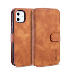 DG.MING Retro Oil Side Horizontal Flip Case with Holder & Card Slots & Wallet for iPhone, For iPhone 11 Pro (2019), For iPhone 11 (2019), For iPhone 11, For iPhone 11 Pro Max (2019), For iPhone 11 Pro Max