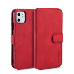 DG.MING Retro Oil Side Horizontal Flip Case with Holder & Card Slots & Wallet for iPhone, For iPhone 11 Pro (2019), For iPhone 11 Pro, For iPhone 11 (2019), For iPhone 11, For iPhone 11 Pro Max (2019), For iPhone 11 Pro Max