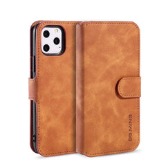 DG.MING Retro Oil Side Horizontal Flip Case with Holder & Card Slots & Wallet for iPhone, For iPhone 11 Pro (2019), For iPhone 11 Pro, For iPhone 11 (2019), For iPhone 11, For iPhone 11 Pro Max (2019), For iPhone 11 Pro Max