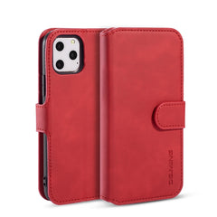 DG.MING Retro Oil Side Horizontal Flip Case with Holder & Card Slots & Wallet for iPhone, For iPhone 11 Pro (2019), For iPhone 11 Pro, For iPhone 11 (2019), For iPhone 11, For iPhone 11 Pro Max (2019), For iPhone 11 Pro Max