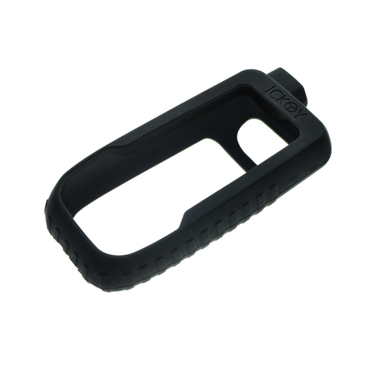 Bicycle Handheld Code Table Shockproof Silicone Colorful Protective Case for Garmin GPSMAP66st / 66s, Garmin GPSMAP66st Cover(Black)