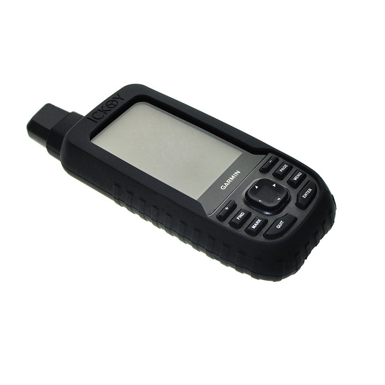 Bicycle Handheld Code Table Shockproof Silicone Colorful Protective Case for Garmin GPSMAP66st / 66s, Garmin GPSMAP66st Cover(Black)