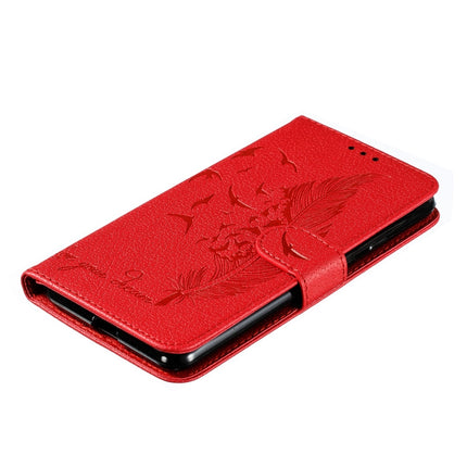 Feather Pattern Litchi Texture Horizontal Flip Leather Case with Wallet & Holder & Card Slots, For Google Pixel 3 XL, For Google Pixel 4XL, For Google Pixel 3, For Google Pixel 3a