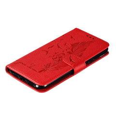 Feather Pattern Litchi Texture Horizontal Flip Leather Case with Wallet & Holder & Card Slots, For Xiaomi Redmi 7, For Xiaomi Redmi 7A, For Xiaomi Redmi K20, For Xiaomi Redmi Note 7, For Xiaomi Mi 9, For Xiaomi Mi 9 SE