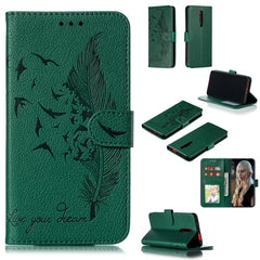 Feather Pattern Litchi Texture Horizontal Flip Leather Case with Wallet & Holder & Card Slots, For Xiaomi Redmi 7, For Xiaomi Redmi 7A, For Xiaomi Redmi K20, For Xiaomi Redmi Note 7, For Xiaomi Mi 9, For Xiaomi Mi 9 SE