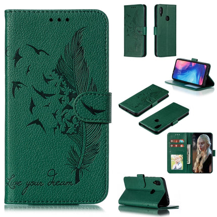 Feather Pattern Litchi Texture Horizontal Flip Leather Case with Wallet & Holder & Card Slots, For Xiaomi Redmi 7, For Xiaomi Redmi 7A, For Xiaomi Redmi K20, For Xiaomi Redmi Note 7