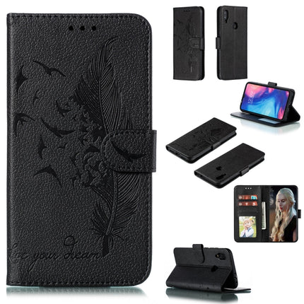 Feather Pattern Litchi Texture Horizontal Flip Leather Case with Wallet & Holder & Card Slots, For Xiaomi Redmi 7, For Xiaomi Redmi 7A, For Xiaomi Redmi K20, For Xiaomi Redmi Note 7