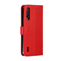 Feather Pattern Litchi Texture Horizontal Flip Leather Case with Wallet & Holder & Card Slots, For Xiaomi Mi CC9, For Xiaomi Mi CC9e