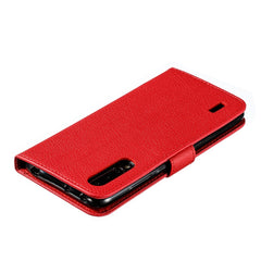 Feather Pattern Litchi Texture Horizontal Flip Leather Case with Wallet & Holder & Card Slots, For Xiaomi Mi CC9, For Xiaomi Mi CC9e