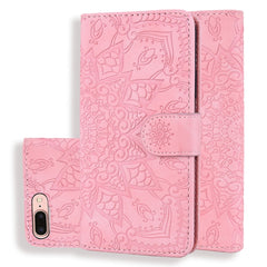 Calf Pattern Double Folding Design Embossed Leather Case with Wallet & Holder & Card Slots, For iPhone SE 2020 & 8 & 7, for iPhone 8 Plus & 7 Plus, for iPhone XS / X, for iPhone XR, for iPhone XS Max, for iPhone 11 (6.1 inch)