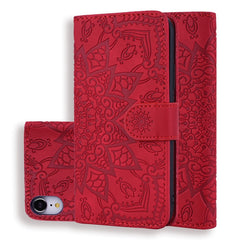 Calf Pattern Double Folding Design Embossed Leather Case with Wallet & Holder & Card Slots, For iPhone SE 2020 & 8 & 7, for iPhone 8 Plus & 7 Plus, for iPhone XS / X, for iPhone XR, for iPhone XS Max, for iPhone 11 (6.1 inch)