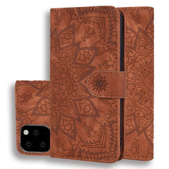 Calf Pattern Double Folding Design Embossed Leather Case with Wallet & Holder & Card Slots, For iPhone SE 2020 & 8 & 7, for iPhone 8 Plus & 7 Plus, for iPhone XS / X, for iPhone XR, for iPhone XS Max, for iPhone 11 (6.1 inch)