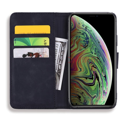 Calf Pattern Double Folding Design Embossed Leather Case with Wallet & Holder & Card Slots, for iPhone 11 Pro Max (6.5 inch)