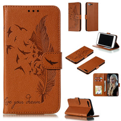 Feather Pattern Litchi Texture Horizontal Flip Leather Case with Wallet & Holder & Card Slots, For iPhone SE 2022 / SE 2020 / 8 / 7, For iPhone 7 Plus / 8 Plus, For iPhone 11 Pro, For iPhone 11, For iPhone 11 Pro Max, For iPhone XS /X