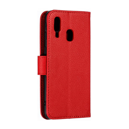 Feather Pattern Litchi Texture Horizontal Flip Leather Case with Wallet & Holder & Card Slots, For Galaxy A40, For Galaxy A50, For Galaxy A60, For Galaxy A70