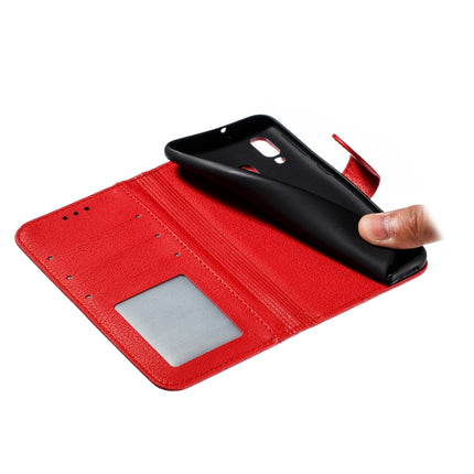 Feather Pattern Litchi Texture Horizontal Flip Leather Case with Wallet & Holder & Card Slots, For Galaxy A40, For Galaxy A50, For Galaxy A60, For Galaxy A70