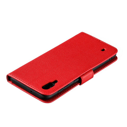 Feather Pattern Litchi Texture Horizontal Flip Leather Case with Wallet & Holder & Card Slots, For Galaxy M10, For Galaxy M20, For Galaxy M30, For Galaxy Note9