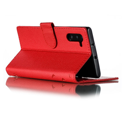 Feather Pattern Litchi Texture Horizontal Flip Leather Case with Wallet & Holder & Card Slots, For Galaxy Note 10, For Galaxy Note 10 +, For Galaxy S9, For Galaxy S9+