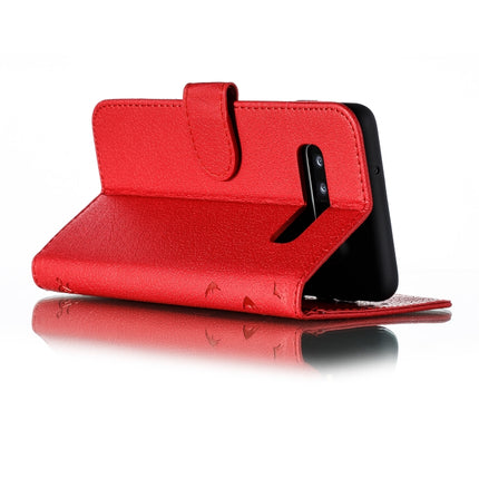 Feather Pattern Litchi Texture Horizontal Flip Leather Case with Wallet & Holder & Card Slots, For Galaxy S10, For Galaxy S10 5G, For Galaxy S10e, For Galaxy S10+