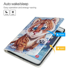 Colored Drawing Pattern Horizontal Flip PU Leather Case with Holder & Card Slots, For 7 inch Universal Tablet PC, For 8 inch Universal Tablet PC, For 10 inch Universal Tablet PC