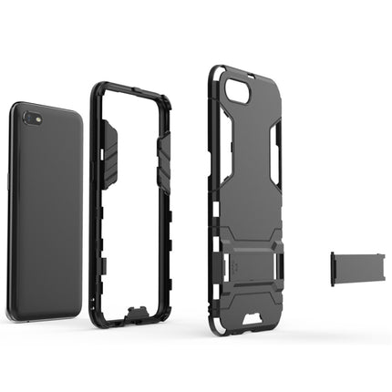 Shockproof PC + TPU Protective Case with Invisible Holder