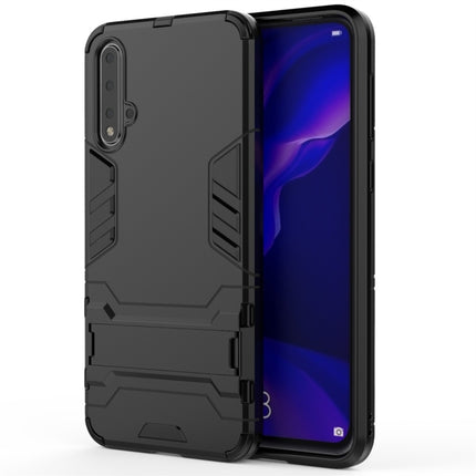 Shockproof PC + TPU Protective Case with Invisible Holder, For OPPO A1k / Realme C2, For OPPO K3, For Huawei Nova 5 / Nova 5 Pro, For Xiaomi Mi CC9, For Xiaomi Mi CC9e, For Huawei Honor 9X / Honor 9X Pro