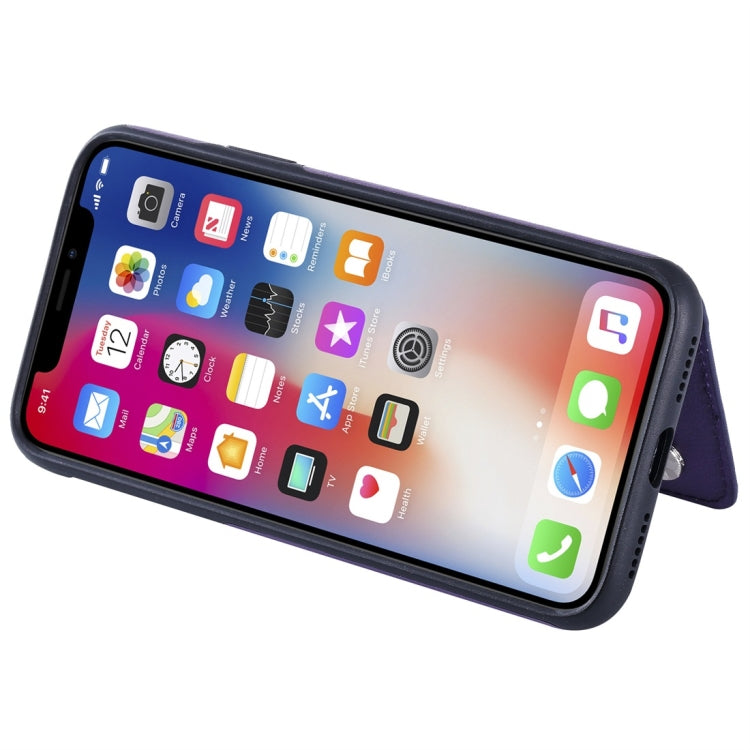 Cat Tree Embossing Pattern Shockproof Protective Case with Card Slots & Photo Frame, For iPhone X, For iPhone XR, For iPhone XS Max, For iPhone XS