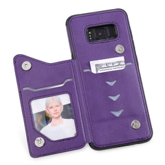 Cat Tree Embossing Pattern Shockproof Protective Case with Card Slots & Photo Frame, For Galaxy S8, For Galaxy S8+, For Galaxy S9, For Galaxy S9+
