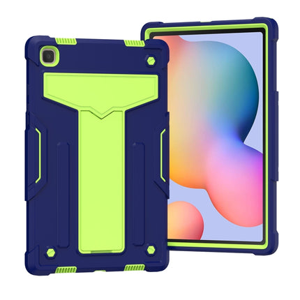 T-shaped Bracket Contrast Color Shockproof PC + Silicone Protective Case, For iPad Air 2022 / 2020 10.9 / iPad Pro 11, For Samsung Galaxy Tab A7 10.4 (2020)