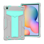 For Samsung Galaxy Tab A7 10.4 (2020) / Grey+Mint Green