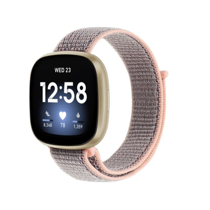 For Fitbit Versa 3 Nylon Loop Replacement Strap Watchband