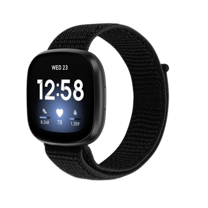 For Fitbit Versa 3 Nylon Loop Replacement Strap Watchband