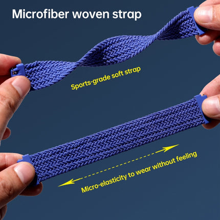 Universal Nylon Weave Replacement Strap Watchband, 20mm