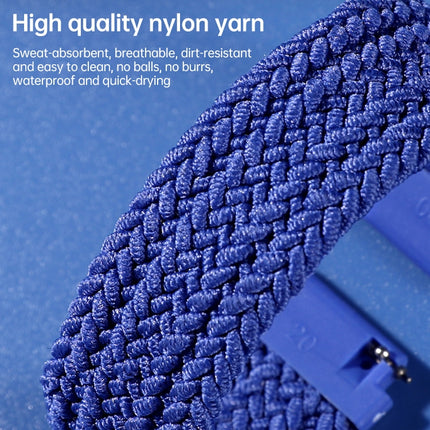 Universal Nylon Weave Replacement Strap Watchband, 20mm