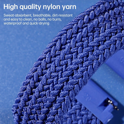 Universal Nylon Weave Replacement Strap Watchband, 22mm