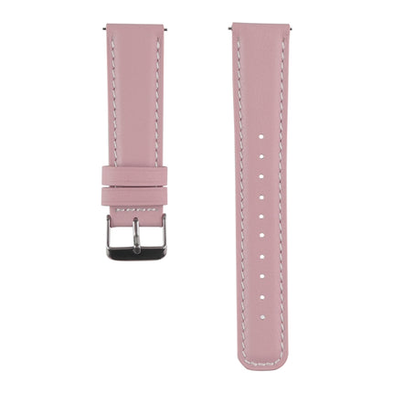 Round Tail Genuine Leather Replacement Strap Watchband, For Samsung Galaxy Watch 3 41mm, For Samsung Galaxy Watch 3 45mm, For Samsung Galaxy Watch 42mm, For Samsung Galaxy Watch 46mm