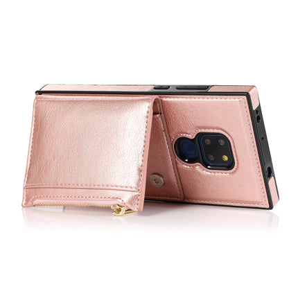 Square Zipper Wallet Bag TPU+PU Back Cover Case with Holder & Card Slots & Wallet & Cross-body Strap, For Huawei Mate 20, For Huawei Mate 20 Lite, For Huawei Mate 20 Pro, For Huawei Mate 30, For Huawei P30, For Huawei P30 Pro, For Huawei P30 Lite      ...