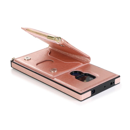 Square Zipper Wallet Bag TPU+PU Back Cover Case with Holder & Card Slots & Wallet & Cross-body Strap, For Huawei Mate 20, For Huawei Mate 20 Lite, For Huawei Mate 20 Pro, For Huawei Mate 30, For Huawei P30, For Huawei P30 Pro, For Huawei P30 Lite      ...