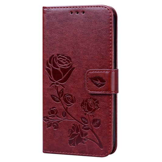 Rose Embossed Horizontal Flip PU Leather Case with Holder & Card Slots & Wallet, For iPhone 12 mini, For iPhone 12, For iPhone 12 Pro, For iPhone 12 Pro Max