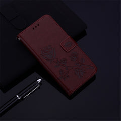 Rose Embossed Horizontal Flip PU Leather Case with Holder & Card Slots & Wallet, For iPhone 12 mini, For iPhone 12, For iPhone 12 Pro, For iPhone 12 Pro Max