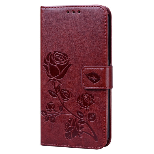 Rose Embossed Horizontal Flip PU Leather Case with Holder & Card Slots & Wallet, For iPhone 12, For iPhone 12 Pro, For iPhone 12 Pro Max