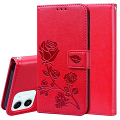 Rose Embossed Horizontal Flip PU Leather Case with Holder & Card Slots & Wallet, For iPhone 12, For iPhone 12 Pro, For iPhone 12 Pro Max