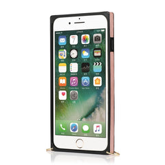 Square Zipper Wallet Bag TPU+PU Back Cover Case with Holder & Card Slots & Wallet & Cross-body Strap, For iPhone 8 Plus / 7 Plus, For iPhone 11, For iPhone 11 Pro, For iPhone 11 Pro Max, For iPhone SE 2022 / SE 2020 / 8 / 7, For iPhone XR��������������...