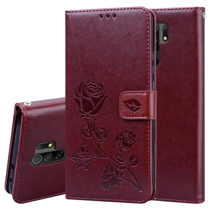 Rose Embossed Horizontal Flip PU Leather Case with Holder & Card Slots & Wallet, For Samsung Galaxy S20 FE 5G, For Xiaomi Redmi 9, For Xiaomi Redmi 9A, For Xiaomi Redmi 9C