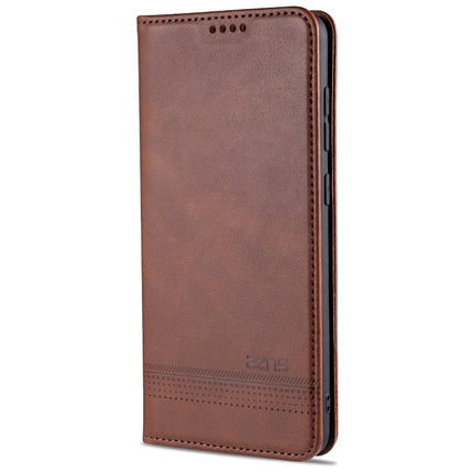 AZNS Magnetic Calf Texture Horizontal Flip Leather Case with Card Slots & Holder & Wallet, For Samsung Galaxy M31
